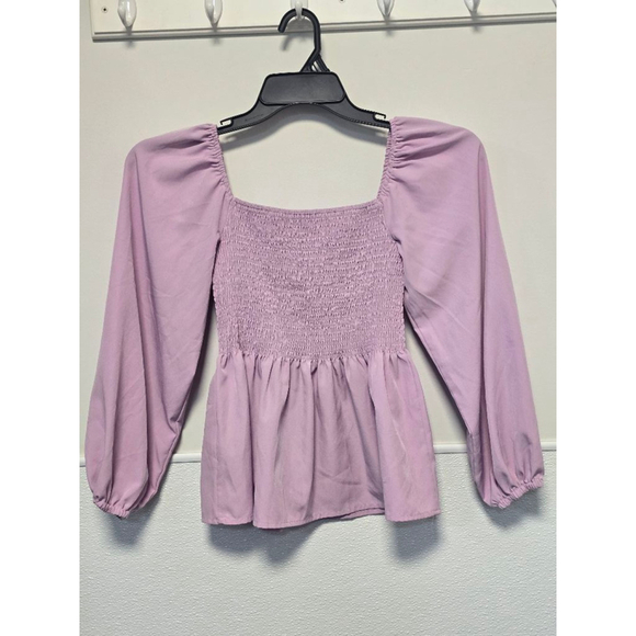 Women's UMENLELE Blouse, Purple/pink, Size S - Picture 5 of 5